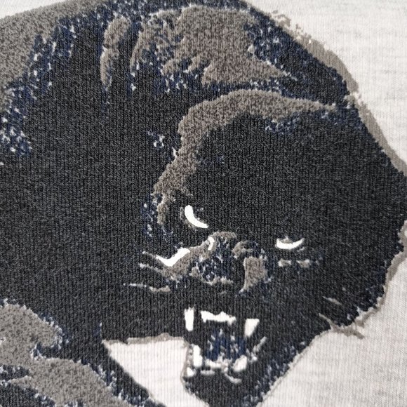 Navy Blue and Heather Gray Fleece Varsity Jacket DIVIDED by H&M size XS - Picture 3 of 7